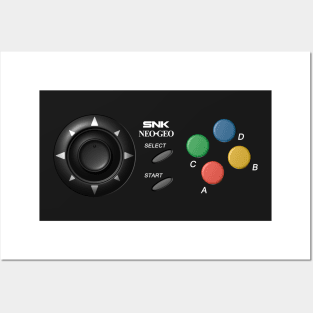 Neo Geo Game Pad Posters and Art